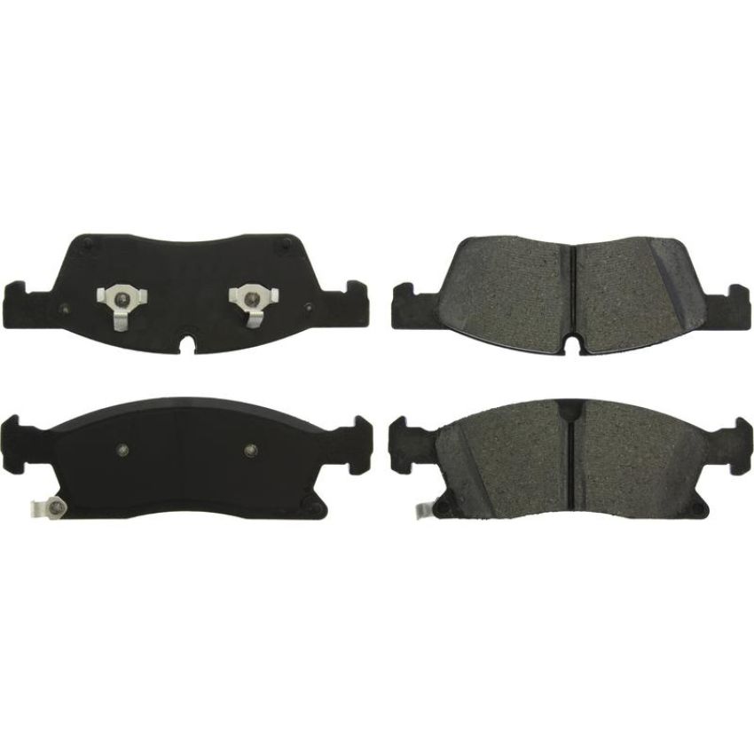CENTRIC PARTS 103.14550 C-Tek Ceramic Brake Pads with Shims