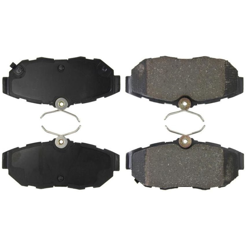 CENTRIC PARTS 103.14650 C-Tek Ceramic Brake Pads with Shims