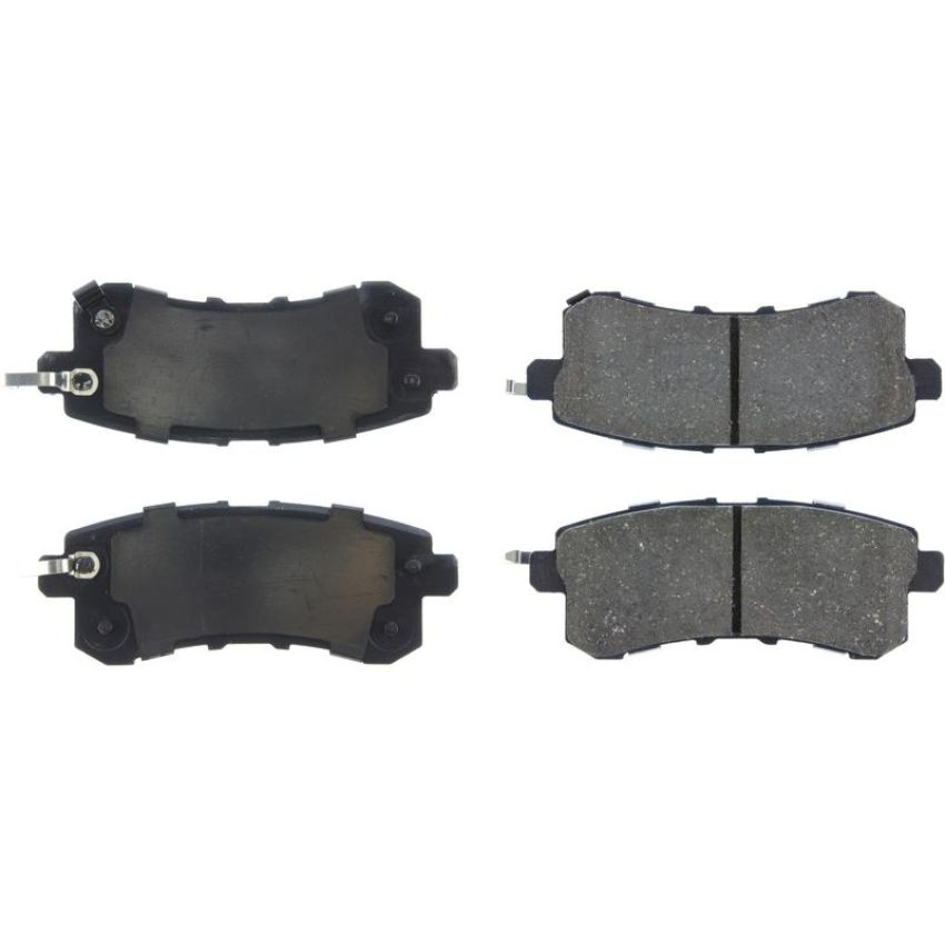 CENTRIC PARTS 103.15100 C-Tek Ceramic Brake Pads with Shims