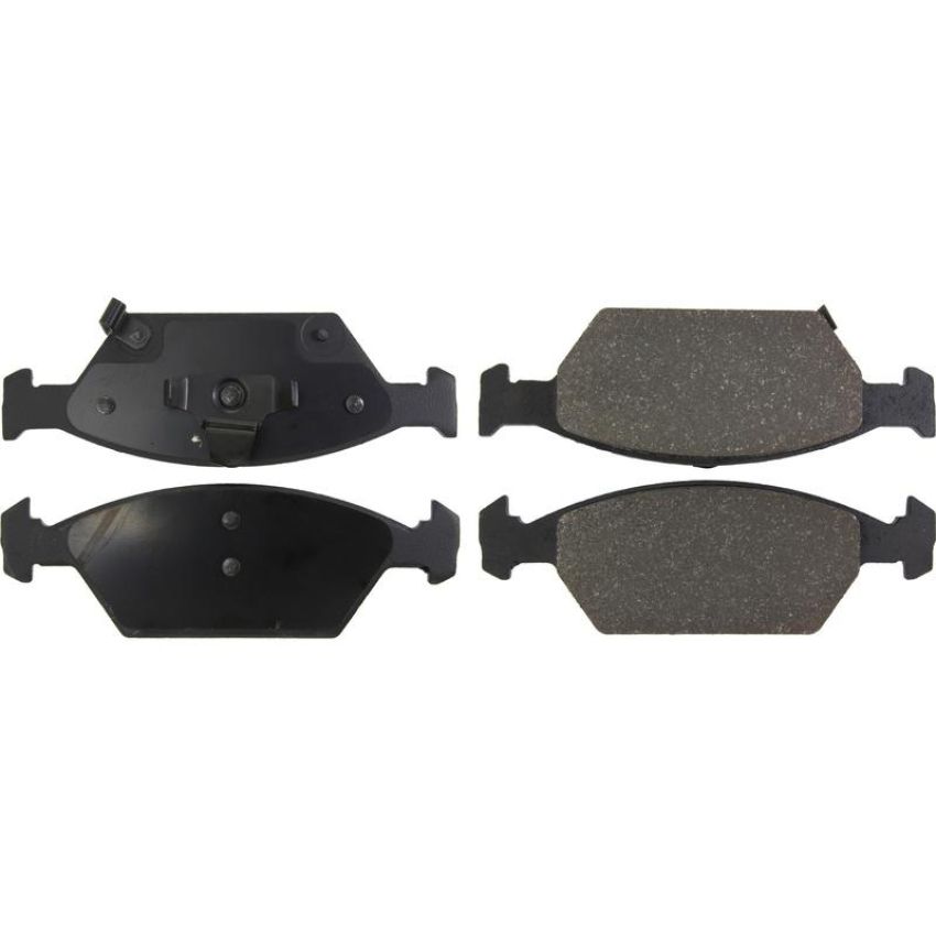 CENTRIC PARTS 103.15530 C-Tek Ceramic Brake Pads with Shims