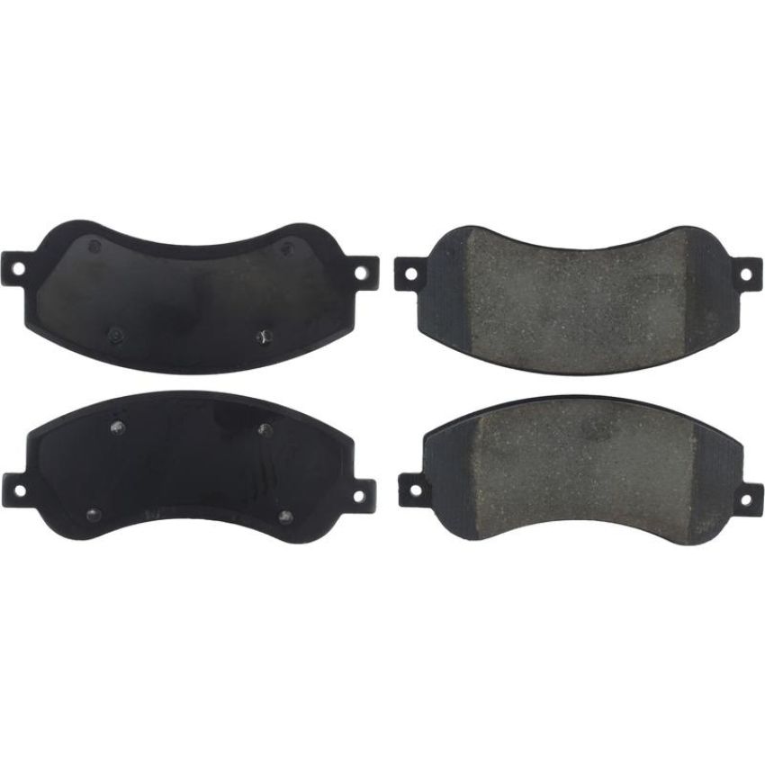CENTRIC PARTS 103.15550 C-Tek Ceramic Brake Pads with Shims