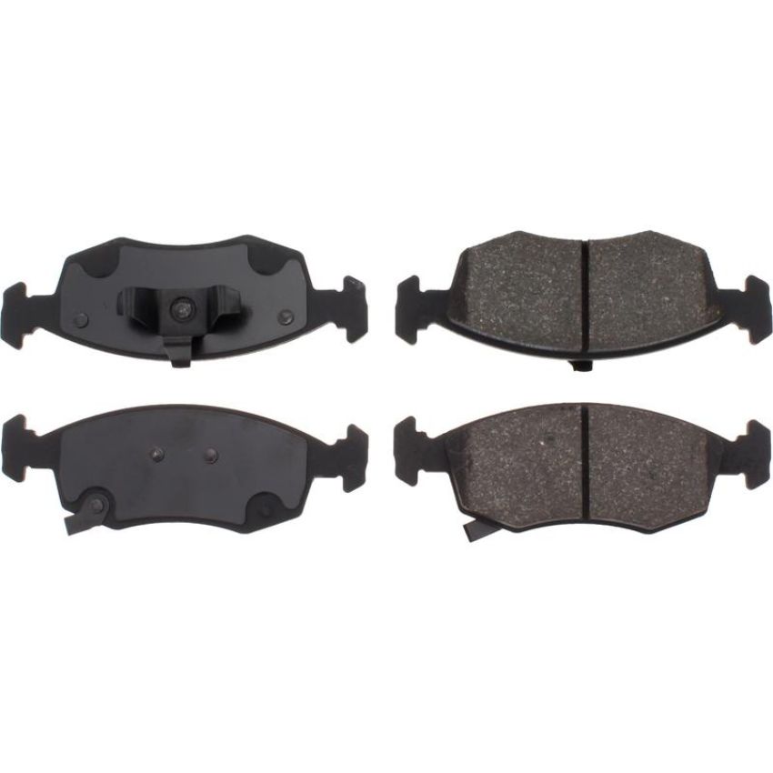 CENTRIC PARTS 103.15680 C-Tek Ceramic Brake Pads with Shims