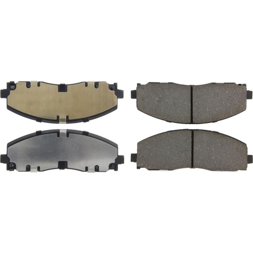 CENTRIC PARTS 103.15890 C-Tek Ceramic Brake Pads with Shims