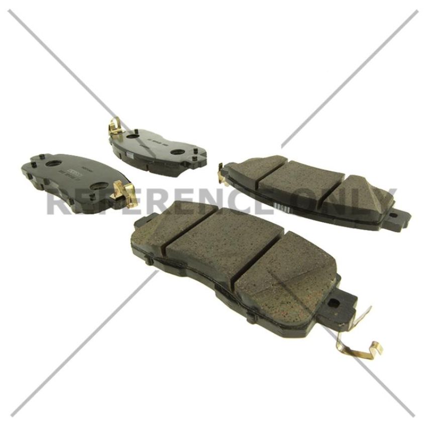 CENTRIC PARTS 103.16500 C-Tek Ceramic Brake Pads with Shims