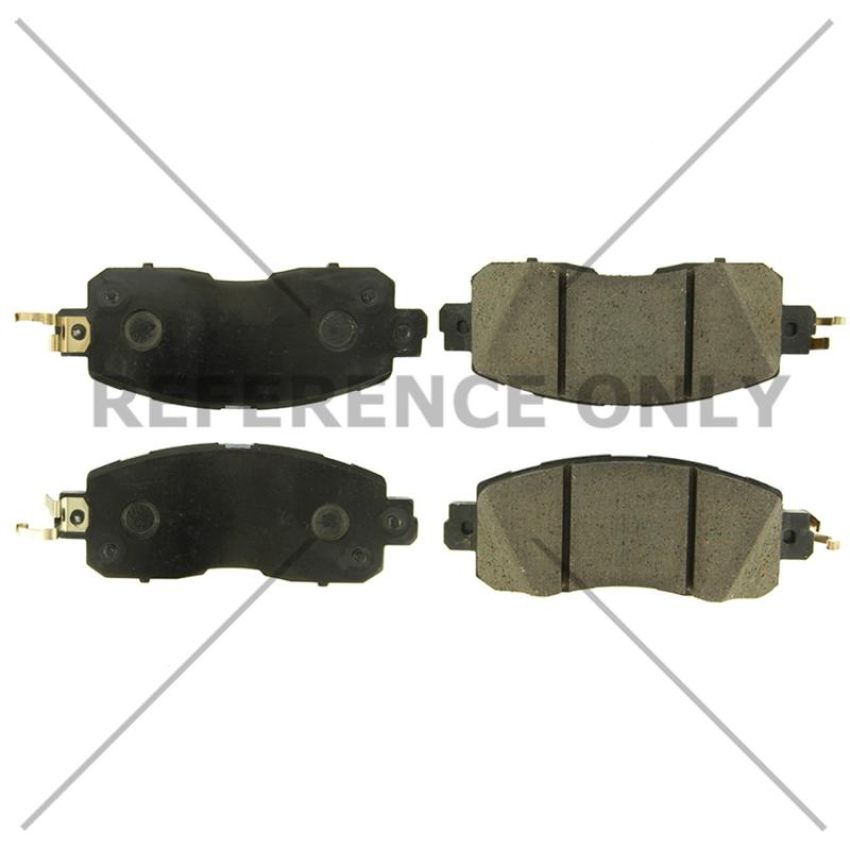 CENTRIC PARTS 103.16500 C-Tek Ceramic Brake Pads with Shims