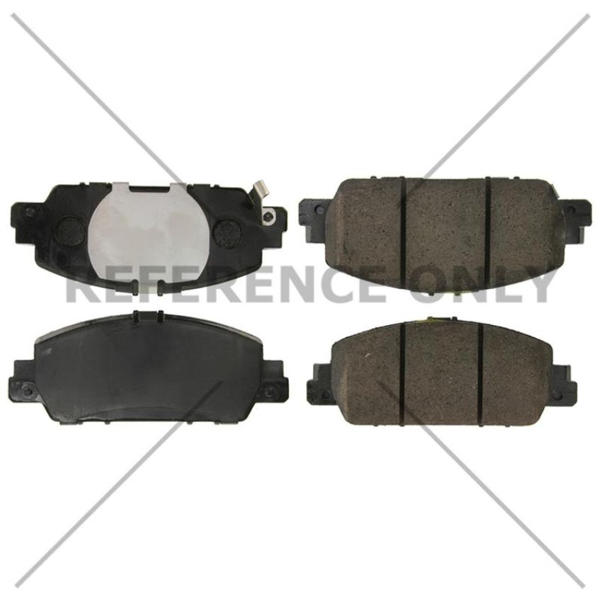 CENTRIC PARTS 103.16540 C-Tek Ceramic Brake Pads with Shims