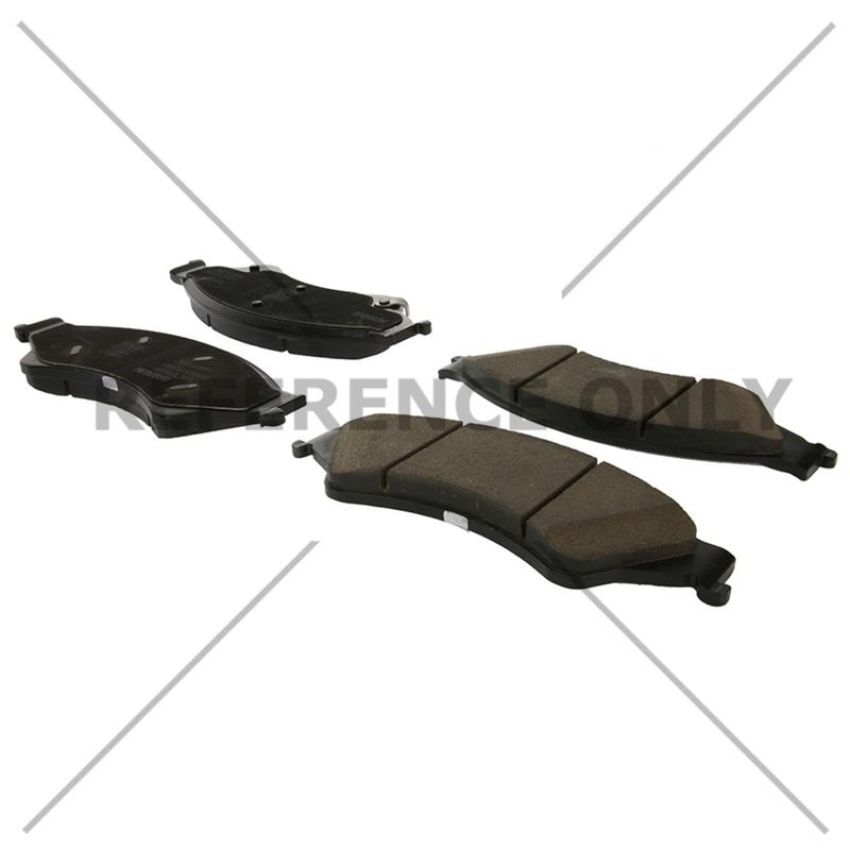 CENTRIC PARTS 103.16760 C-Tek Ceramic Brake Pads with Shims