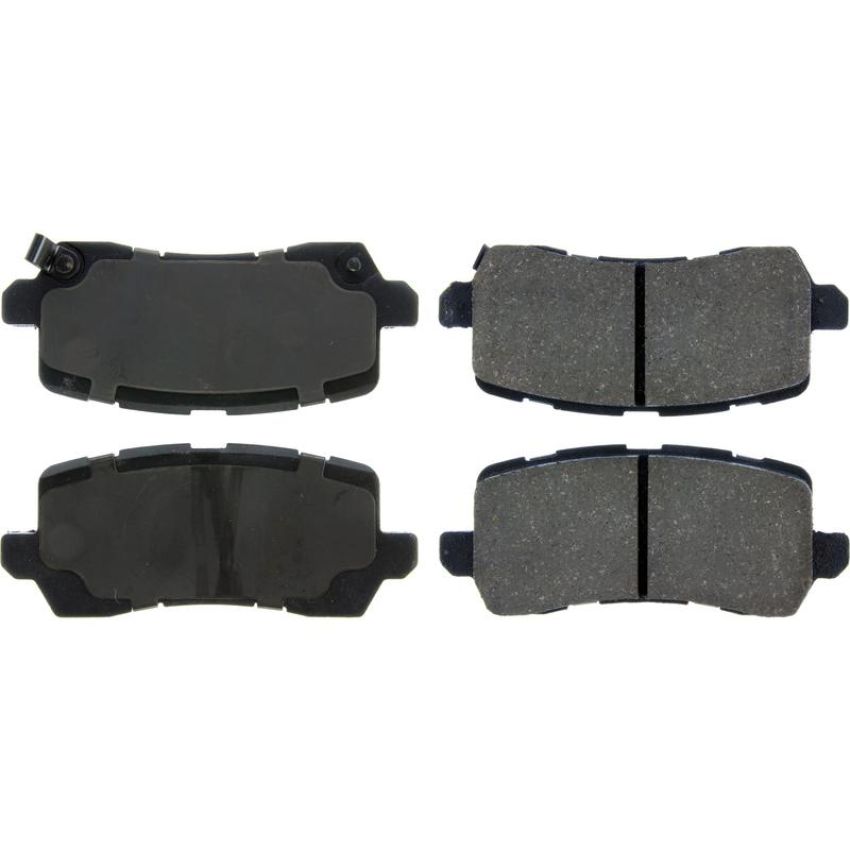 CENTRIC PARTS 103.16980 C-Tek Ceramic Brake Pads with Shims