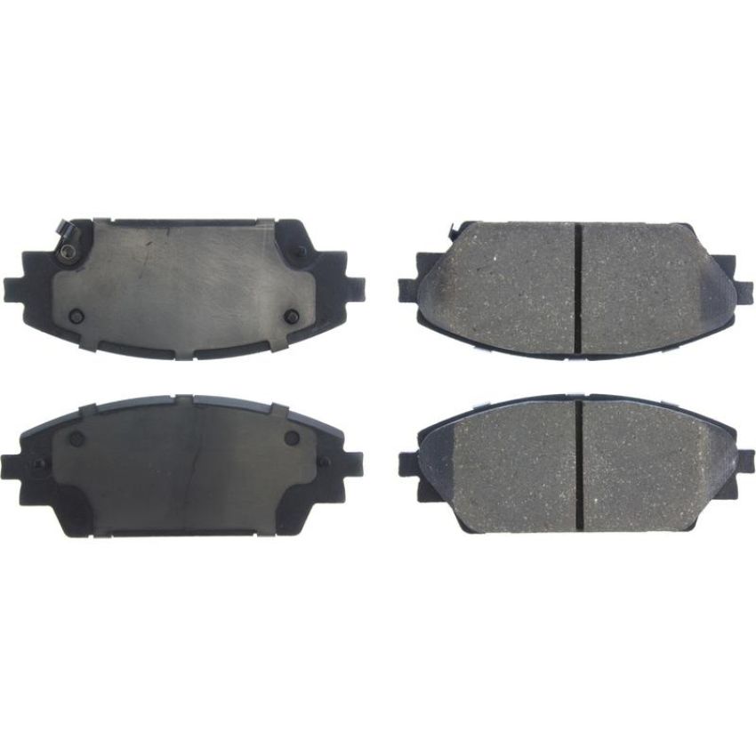 CENTRIC PARTS 103.17280 C-Tek Ceramic Brake Pads with Shims