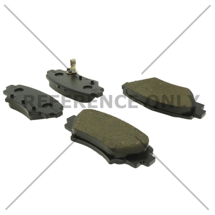 CENTRIC PARTS 103.17290 C-Tek Ceramic Brake Pads with Shims