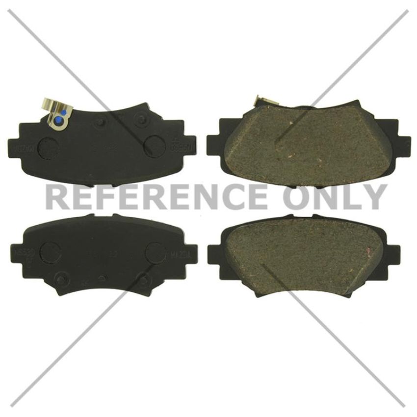 CENTRIC PARTS 103.17290 C-Tek Ceramic Brake Pads with Shims