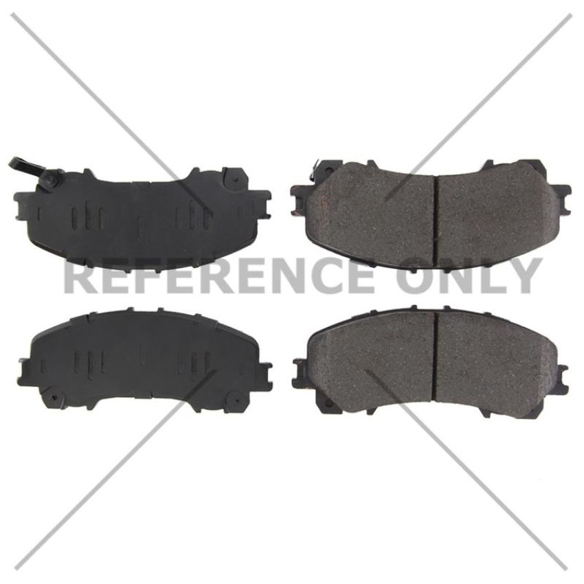 CENTRIC PARTS 103.17360 C-Tek Ceramic Brake Pads with Shims