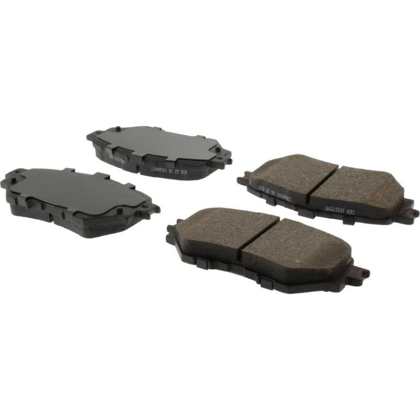 CENTRIC PARTS 103.17590 C-Tek Ceramic Brake Pads with Shims