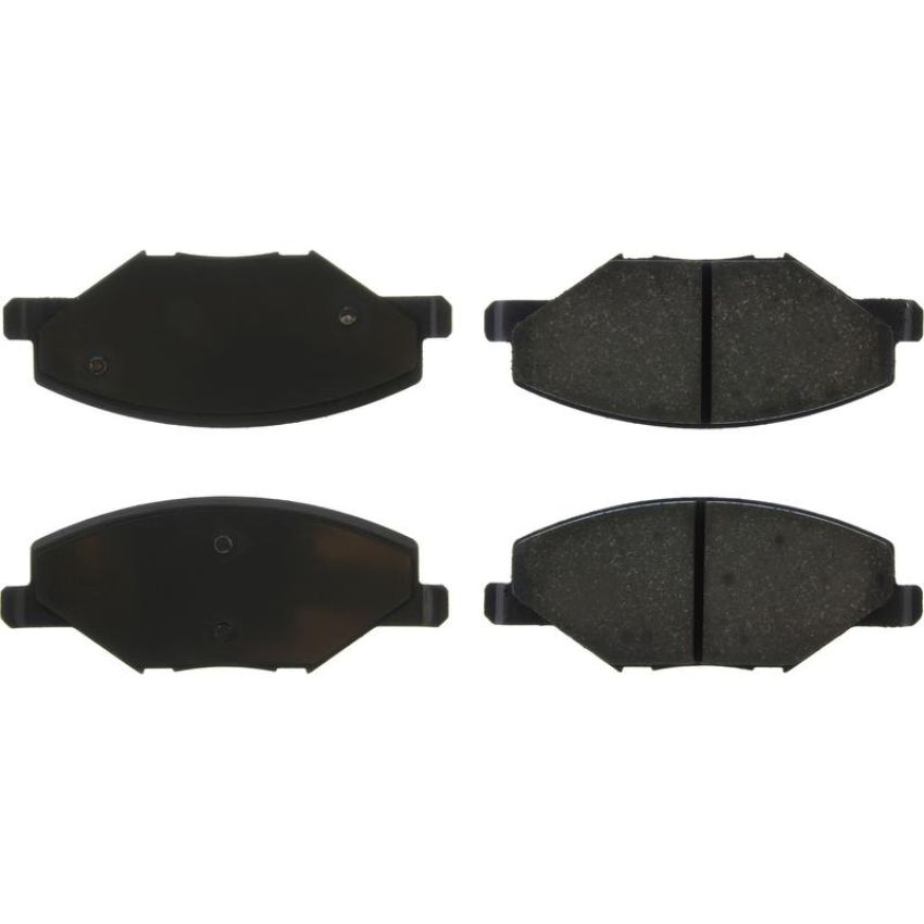 CENTRIC PARTS 103.17760 C-Tek Ceramic Brake Pads with Shims