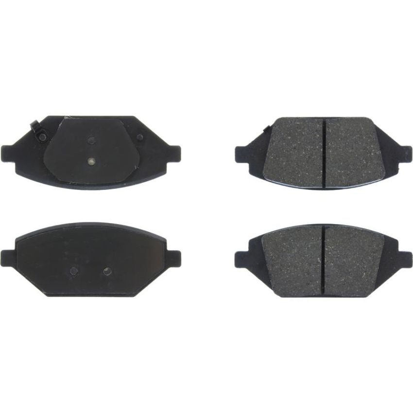 CENTRIC PARTS 103.18640 C-Tek Ceramic Brake Pads with Shims