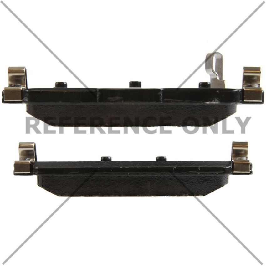 CENTRIC PARTS 103.19650 C-Tek Ceramic Brake Pads with Shims