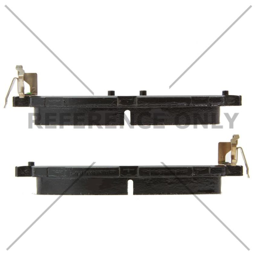 CENTRIC PARTS 103.20380 C-Tek Ceramic Brake Pads with Shims
