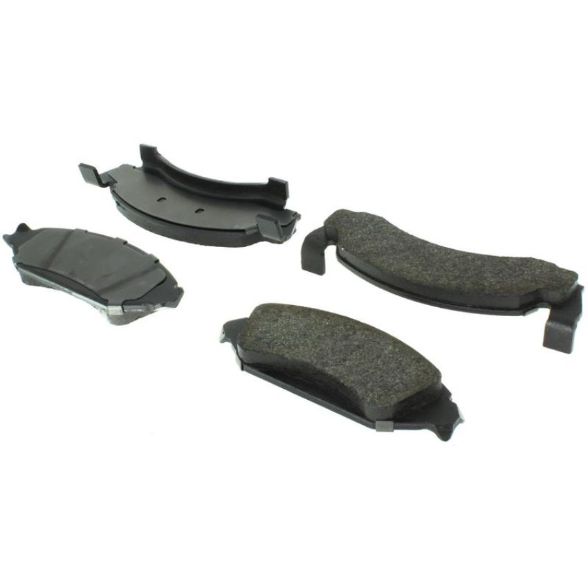 CENTRIC PARTS 104.00500 Posi Quiet Semi-Metallic Brake Pads with Hardware