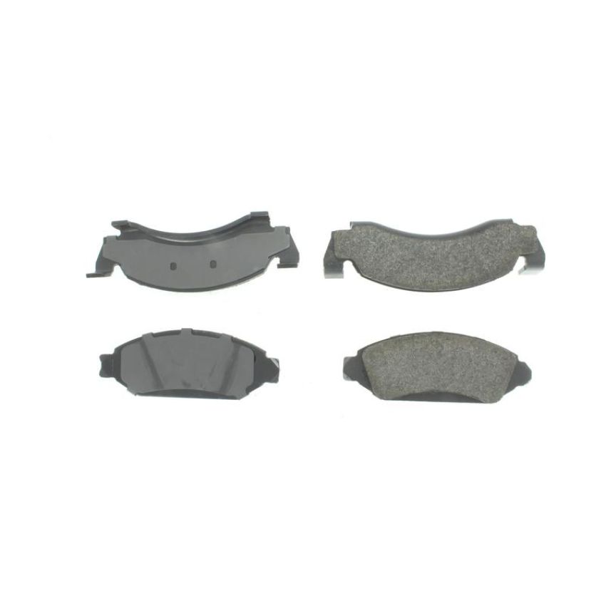 CENTRIC PARTS 104.00500 Posi Quiet Semi-Metallic Brake Pads with Hardware