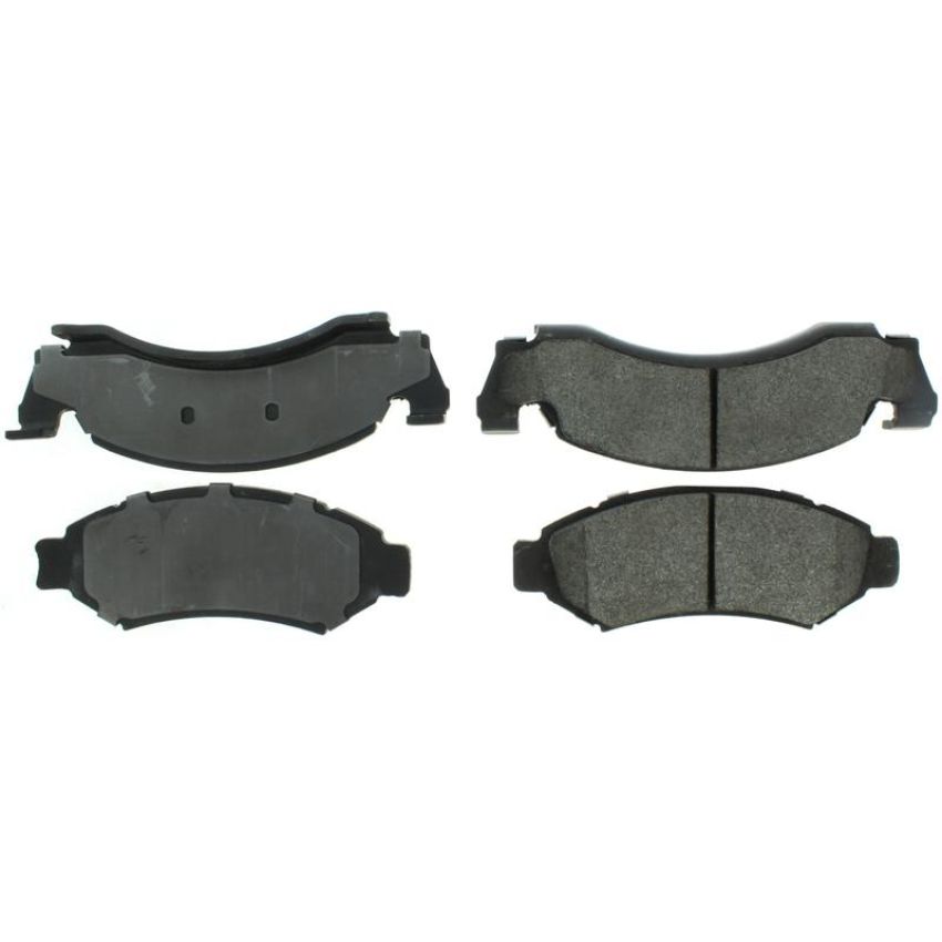 CENTRIC PARTS 104.00501 Posi Quiet Semi-Metallic Brake Pads with Hardware