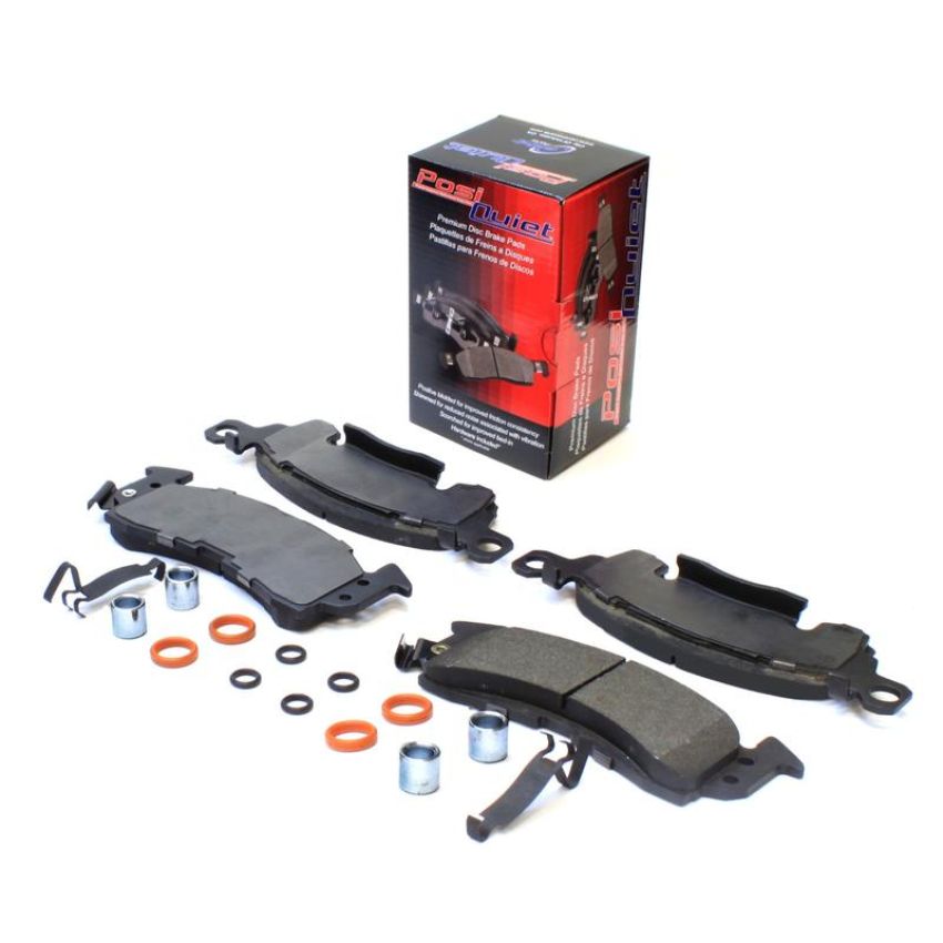 CENTRIC PARTS 104.00520 Posi Quiet Semi-Metallic Brake Pads with Hardware