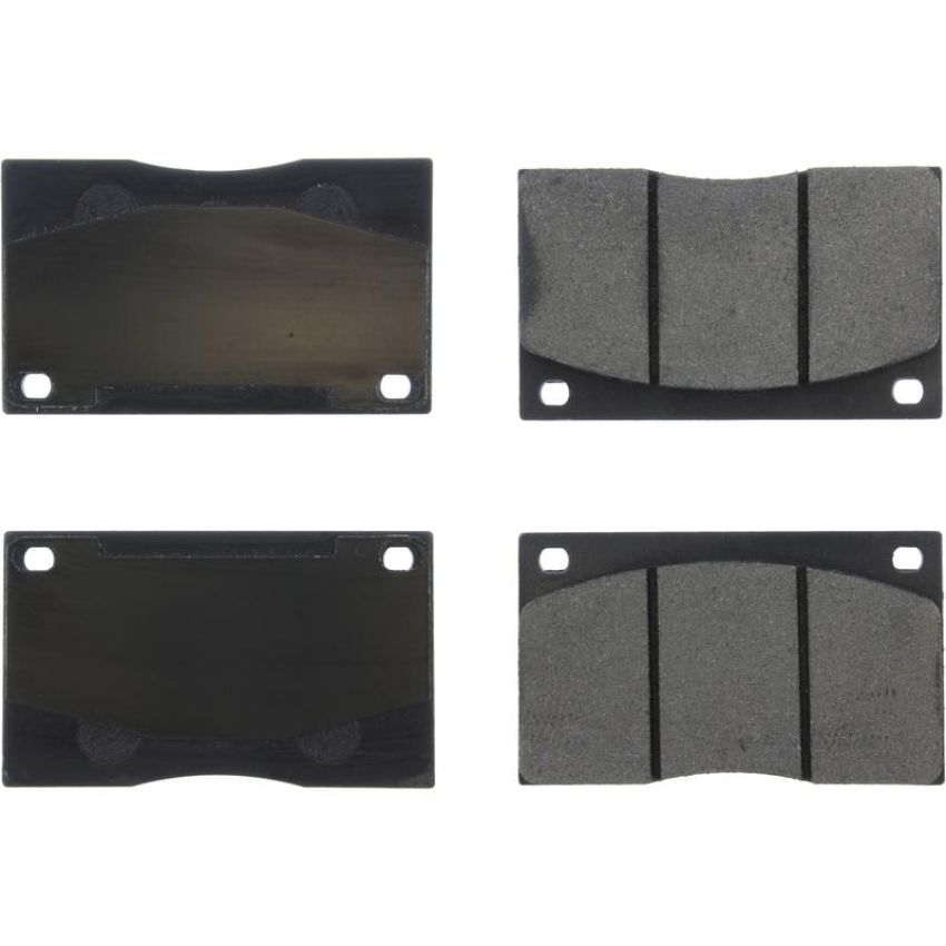 CENTRIC PARTS 104.01350 Posi Quiet Semi-Metallic Brake Pads with Hardware