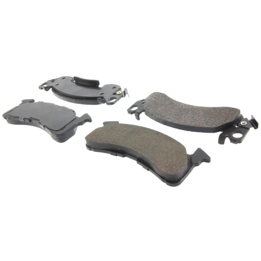 CENTRIC PARTS 104.01530 Posi Quiet Semi-Metallic Brake Pads with Hardware