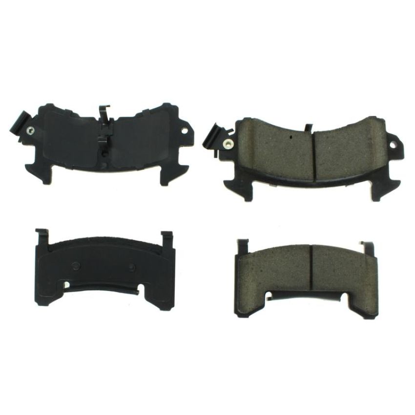 CENTRIC PARTS 104.01540 Posi Quiet Semi-Metallic Brake Pads with Hardware