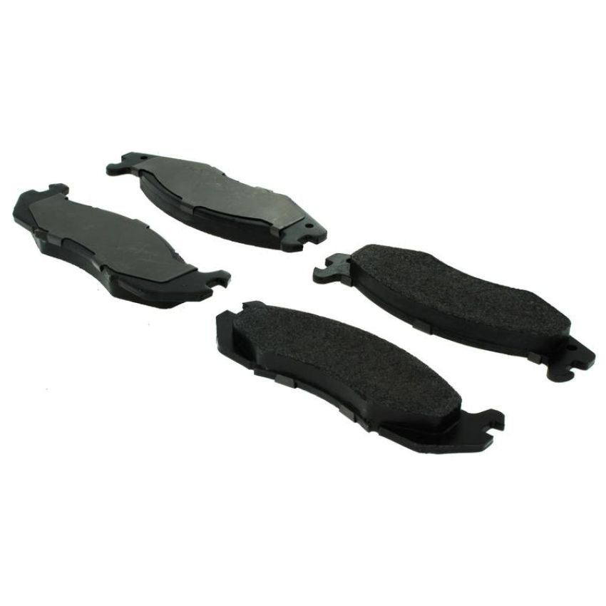 CENTRIC PARTS 104.02030 Posi Quiet Semi-Metallic Brake Pads with Hardware