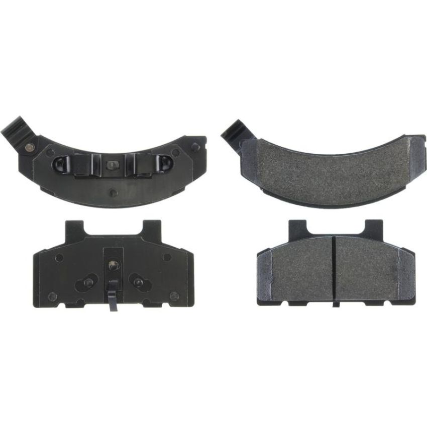 CENTRIC PARTS 104.02150 Posi Quiet Semi-Metallic Brake Pads with Hardware