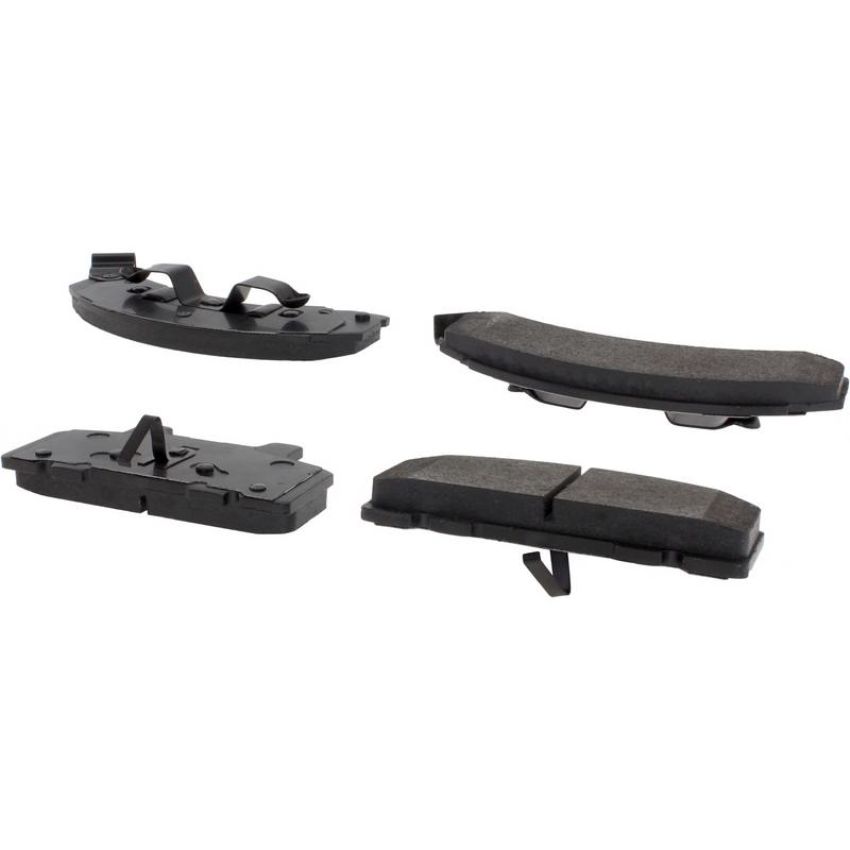 CENTRIC PARTS 104.02151 Posi Quiet Semi-Metallic Brake Pads with Hardware