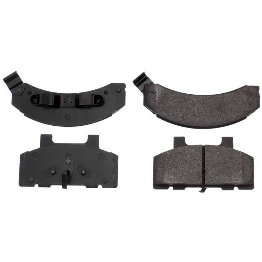 CENTRIC PARTS 104.02151 Posi Quiet Semi-Metallic Brake Pads with Hardware