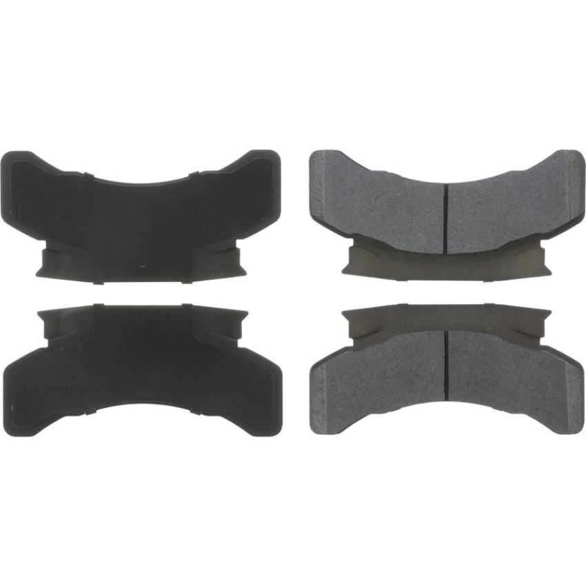 CENTRIC PARTS 104.02240 Posi Quiet Semi-Metallic Brake Pads with Hardware