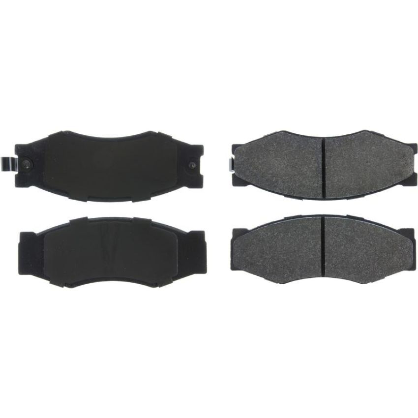 CENTRIC PARTS 104.02660 Posi Quiet Semi-Metallic Brake Pads with Hardware