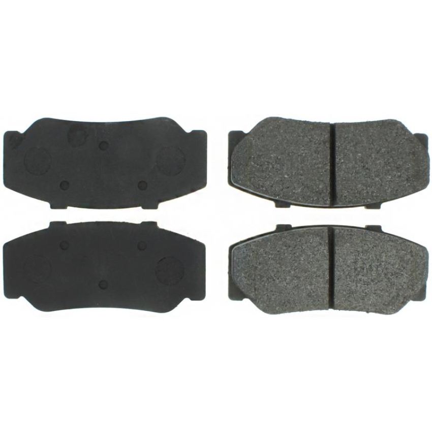 CENTRIC PARTS 104.02700 Posi Quiet Semi-Metallic Brake Pads with Hardware