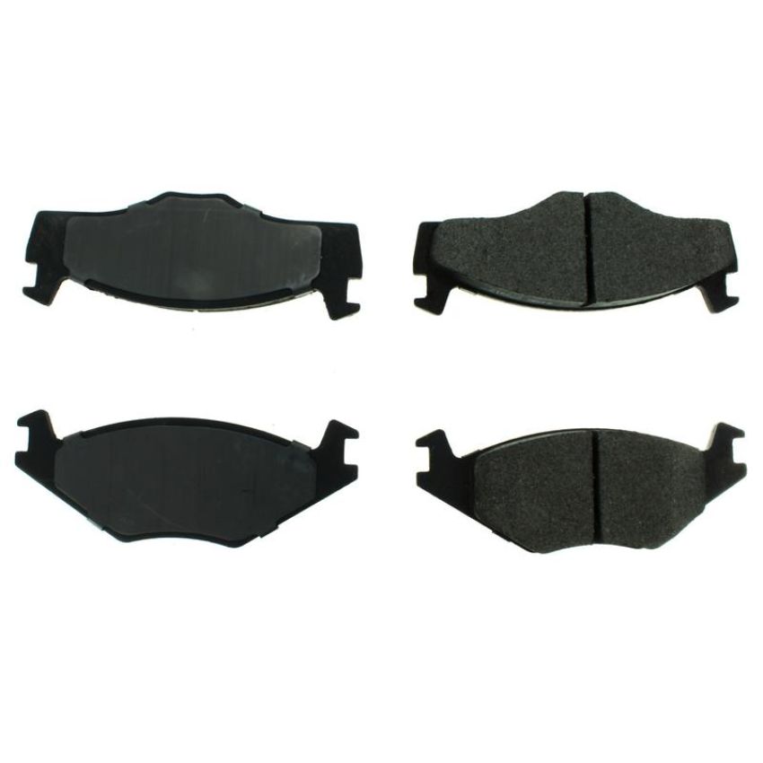 CENTRIC PARTS 104.02800 Posi Quiet Semi-Metallic Brake Pads with Hardware