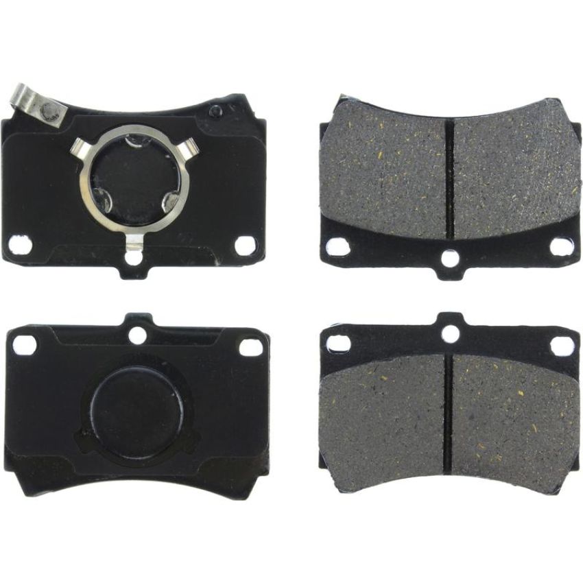 CENTRIC PARTS 104.03190 Posi Quiet Semi-Metallic Brake Pads with Hardware
