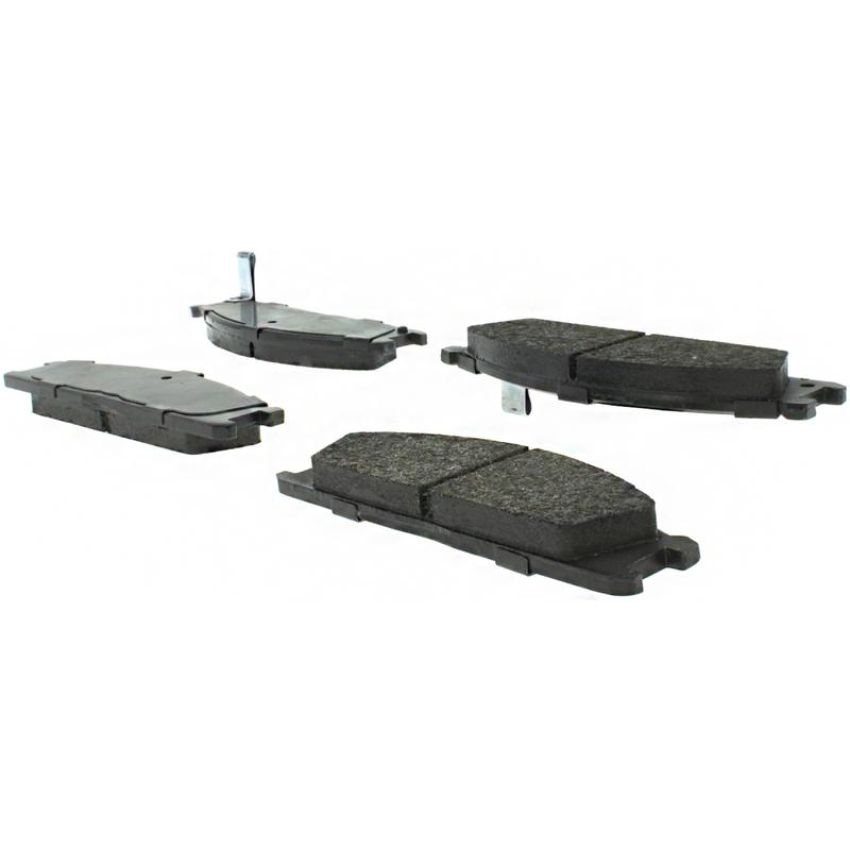 CENTRIC PARTS 104.03330 Posi Quiet Semi-Metallic Brake Pads with Hardware