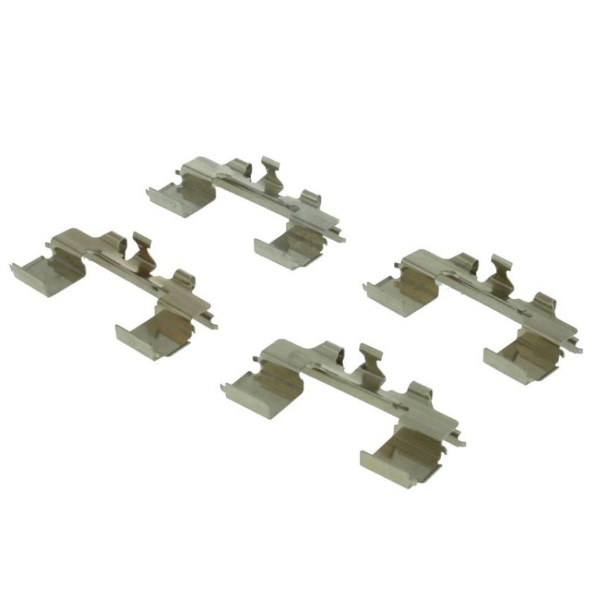 CENTRIC PARTS 104.03330 Posi Quiet Semi-Metallic Brake Pads with Hardware