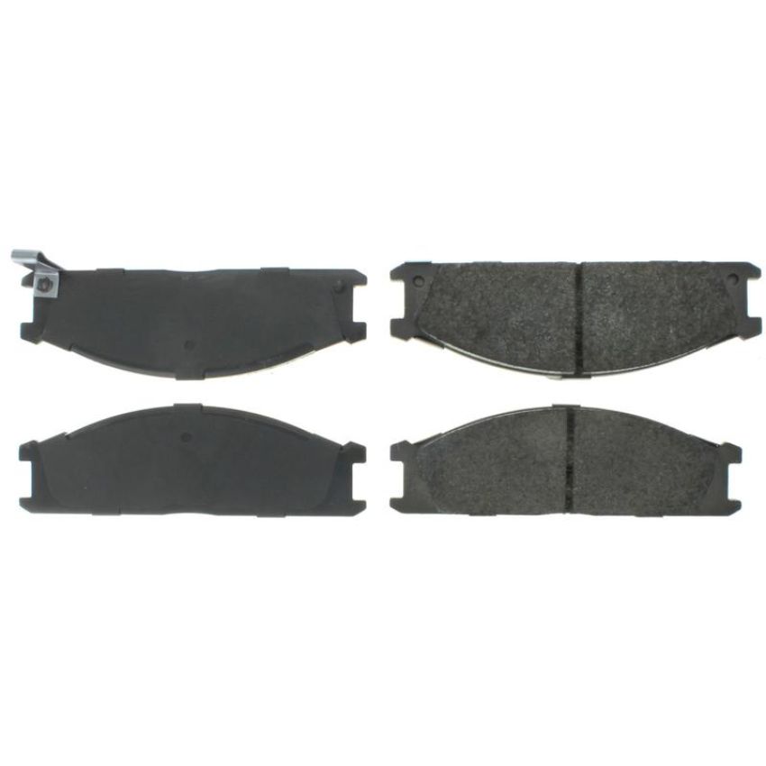 CENTRIC PARTS 104.03330 Posi Quiet Semi-Metallic Brake Pads with Hardware