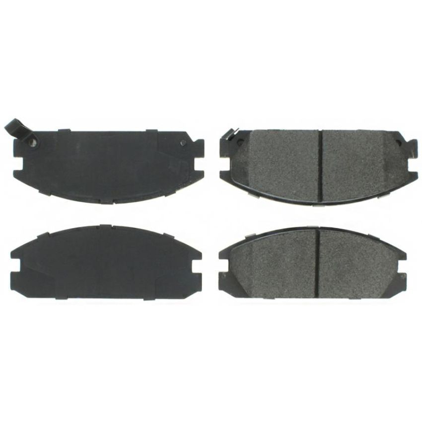 CENTRIC PARTS 104.03340 Posi Quiet Semi-Metallic Brake Pads with Hardware