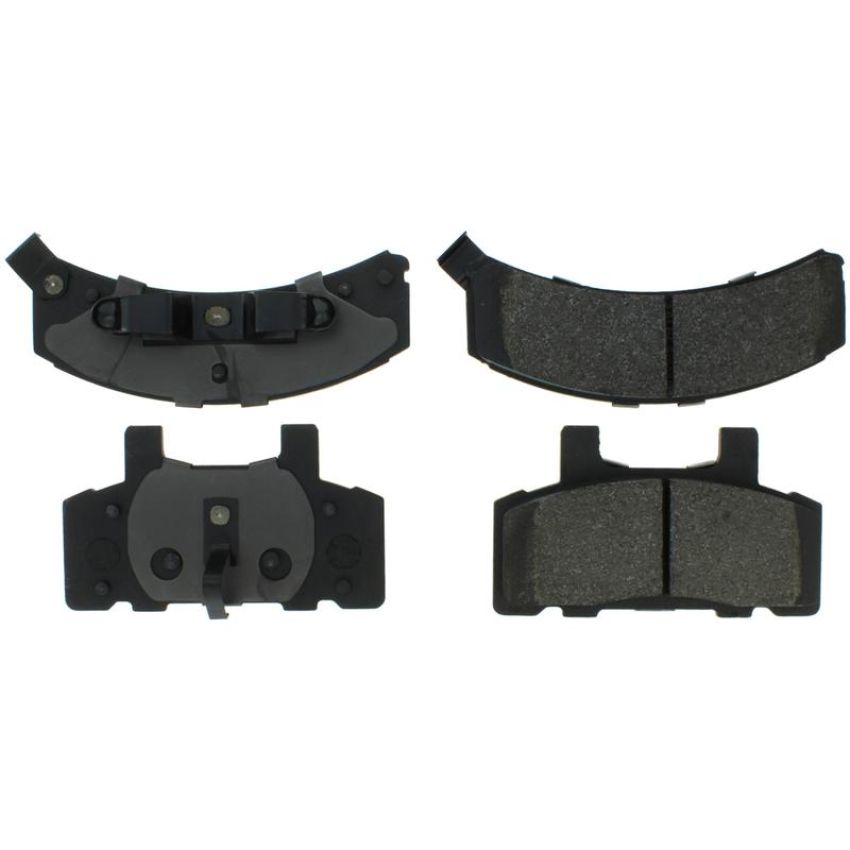 CENTRIC PARTS 104.03680 Posi Quiet Semi-Metallic Brake Pads with Hardware