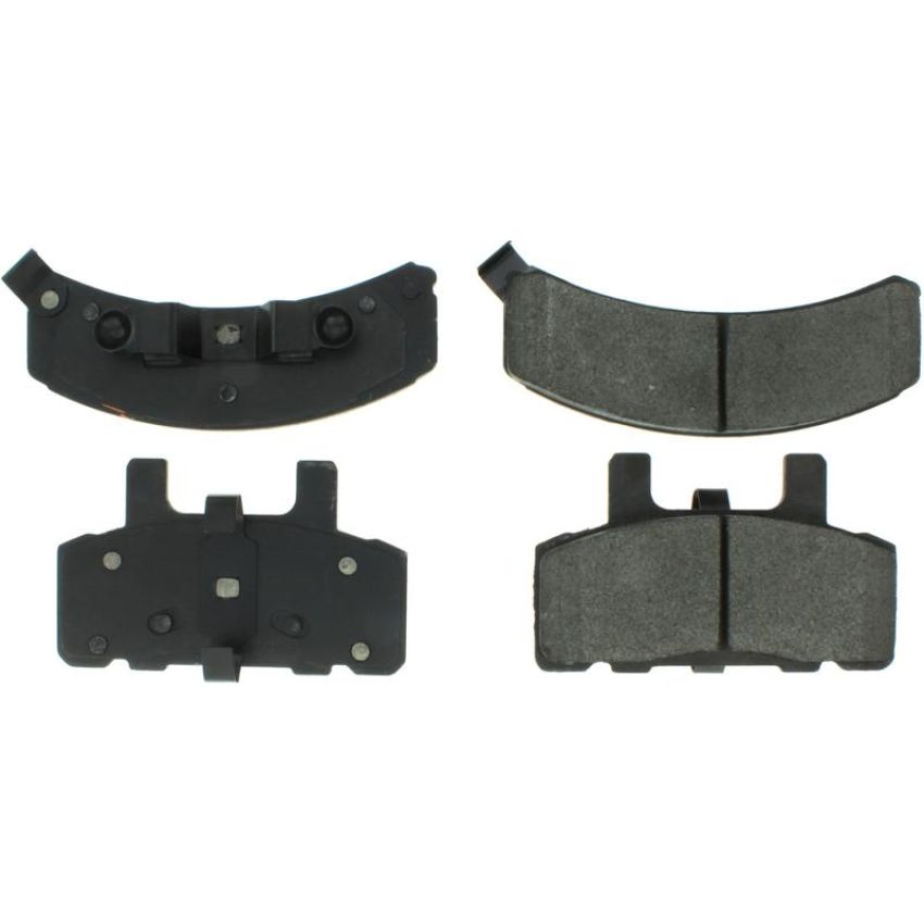 CENTRIC PARTS 104.03690 Posi Quiet Semi-Metallic Brake Pads with Hardware