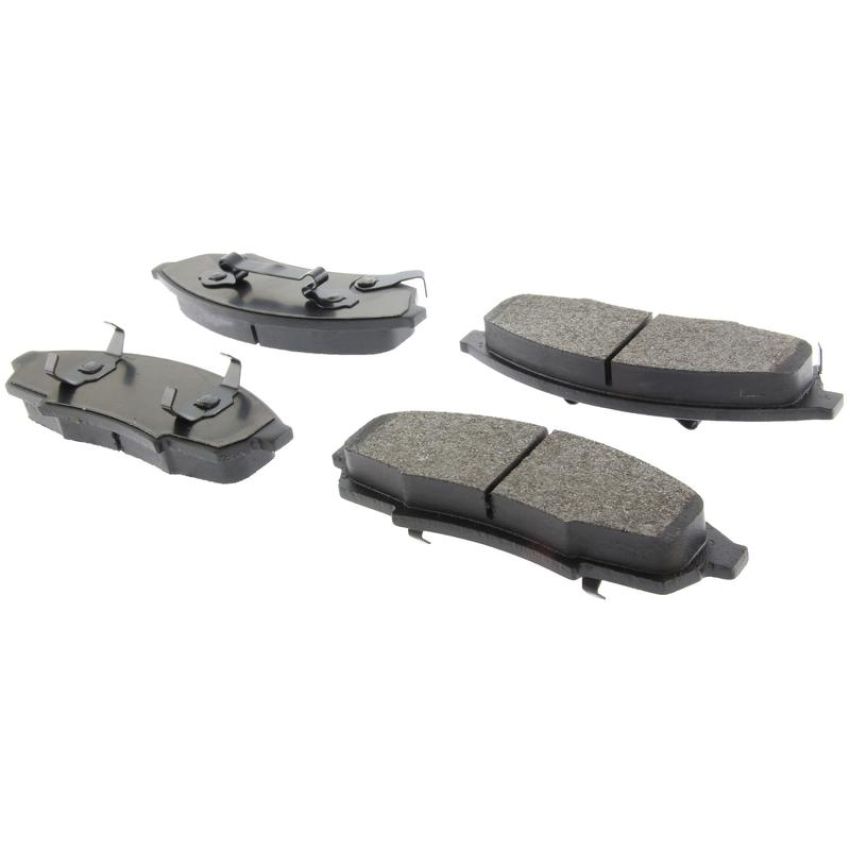 CENTRIC PARTS 104.03760 Posi Quiet Semi-Metallic Brake Pads with Hardware