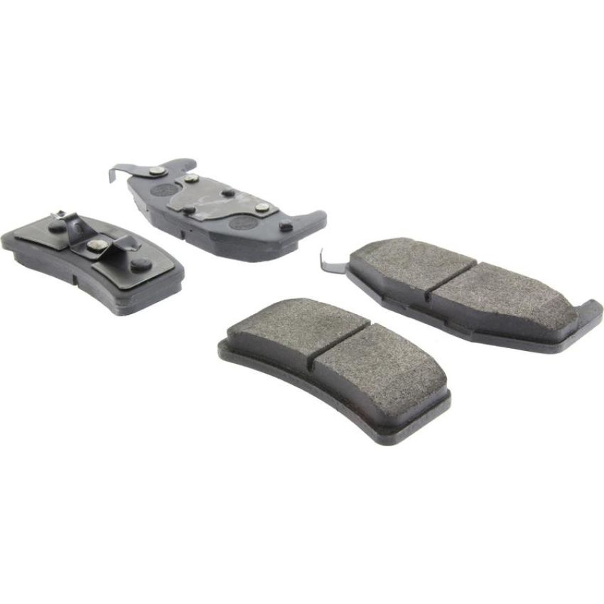 CENTRIC PARTS 104.03770 Posi Quiet Semi-Metallic Brake Pads with Hardware