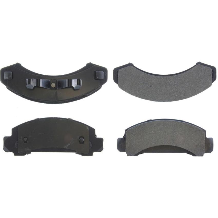 CENTRIC PARTS 104.03870 Posi Quiet Semi-Metallic Brake Pads with Hardware