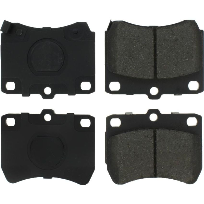 CENTRIC PARTS 104.04020 Posi Quiet Semi-Metallic Brake Pads with Hardware