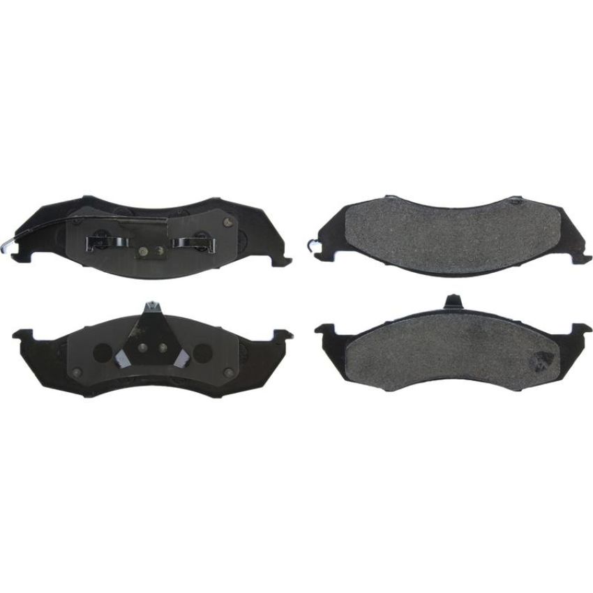 CENTRIC PARTS 104.04170 Posi Quiet Semi-Metallic Brake Pads with Hardware