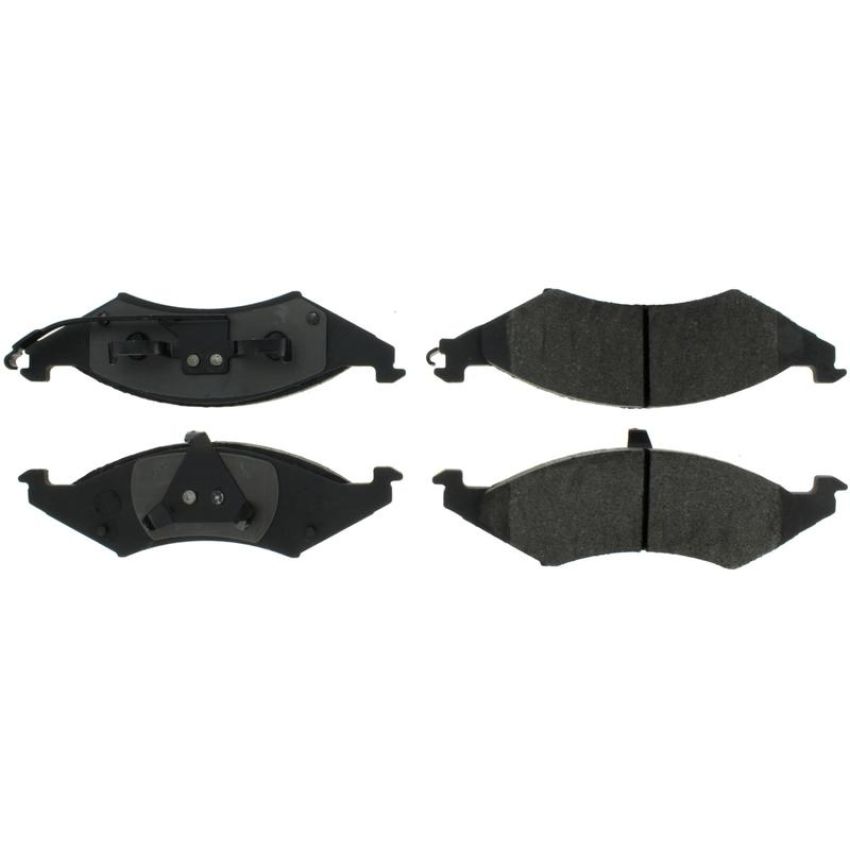 CENTRIC PARTS 104.04210 Posi Quiet Semi-Metallic Brake Pads with Hardware