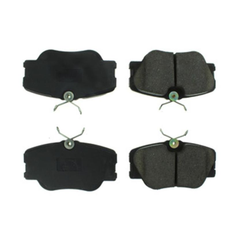 CENTRIC PARTS 104.04230 Posi Quiet Semi-Metallic Brake Pads with Hardware